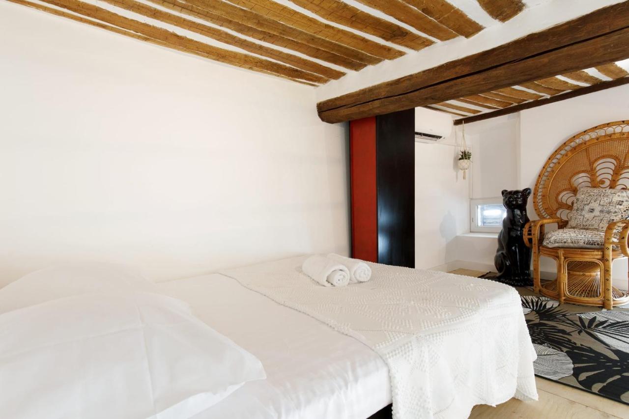 Superb Air-Conditioned Loft In The Heart Of Viel Antibes公寓 外观 照片